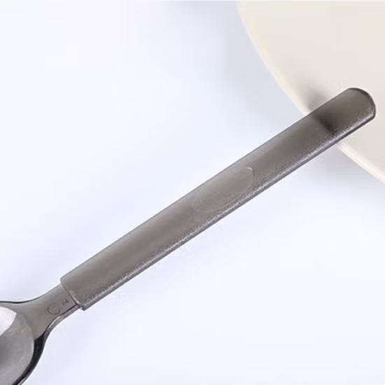 Coltello, forchetta e cucchiaio in plastica usa e getta di lusso, posate in plastica resistente PS